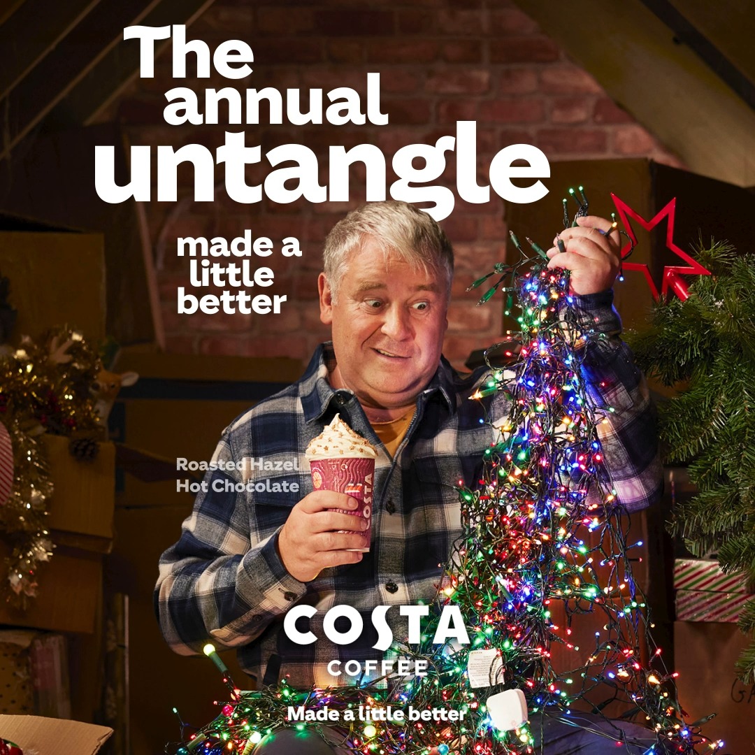 Costa Coffee — campaign visual