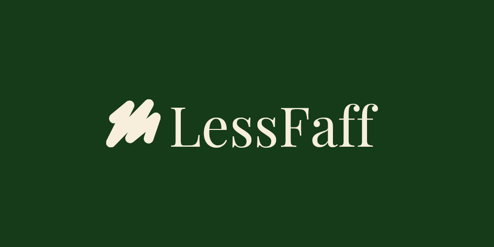 LessFaff — logo
